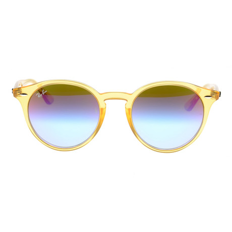 Injected Sunglasses // Yellow + Green Blue Gradient Violet