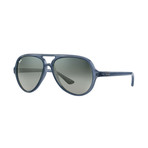 Cats Sunglasses 5000 // Transparent Light Blue + Gray