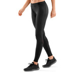 SKINS DNAmic Womens Long Tights Black/Black (X-Small)