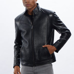 Ronson Leather Jacket // Black (L)