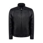 Ronson Leather Jacket // Black (L)