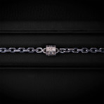 Sapphire Traveller Bracelet // Sterling Silver