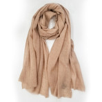 Cashmere Woven Scarf (Grey Mix)