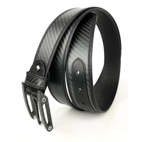 Carbo Six Belt // Black (28")