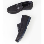 Grogo Moccasin Shoes // Navy Blue (Euro: 43)