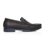 Grogo Moccasin Shoes // Navy Blue (Euro: 43)