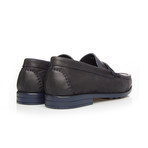 Grogo Moccasin Shoes // Navy Blue (Euro: 43)