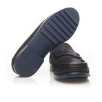 Grogo Moccasin Shoes // Navy Blue (Euro: 41)