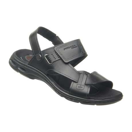 Donkor Strap Sandals // Black (US: 7)