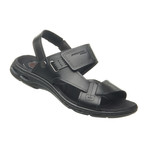 Donkor Strap Sandals // Black (US: 10.5)