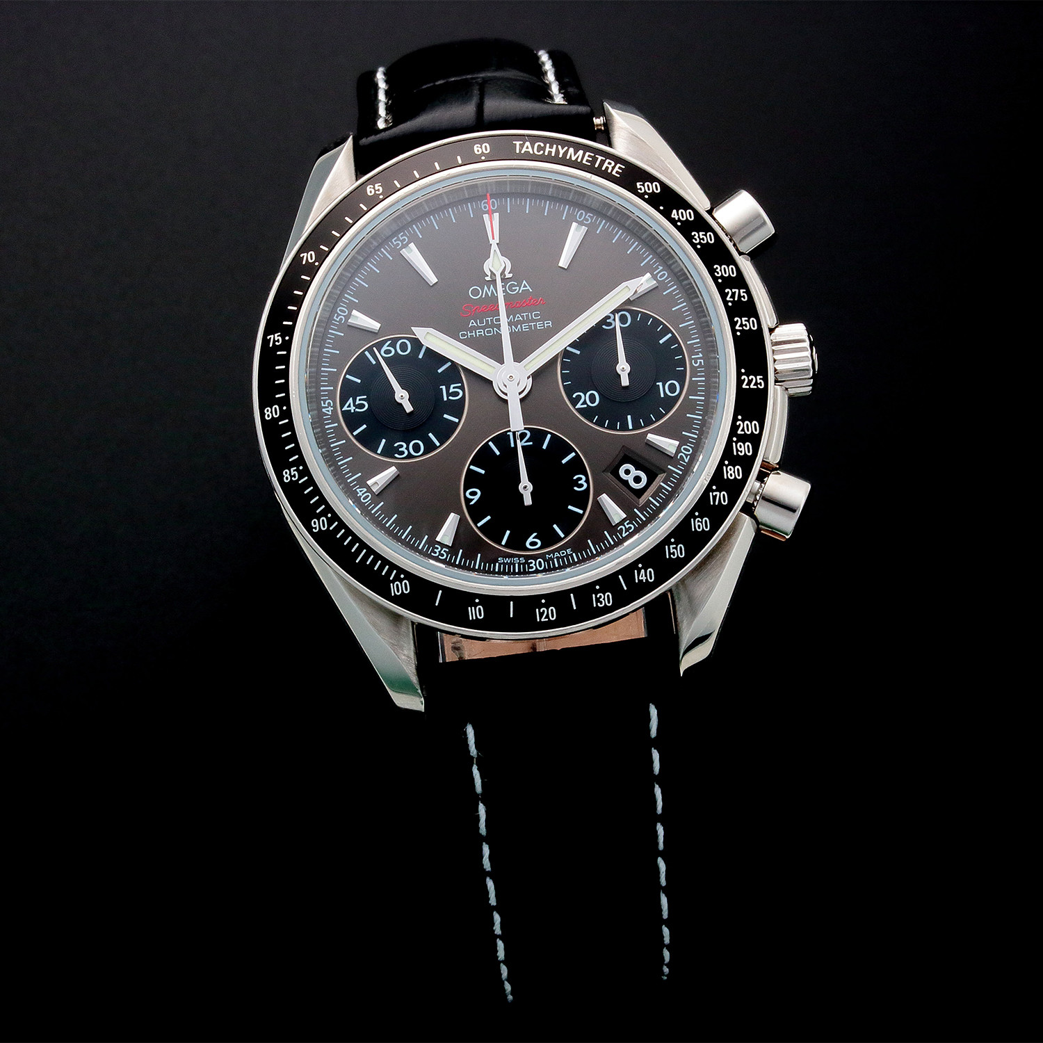 Omega Speedmaster Date Chronograph Automatic // 32334 // Pre-Owned ...