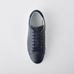Bloke Low Lace-Up Sneaker // Navy Leather (US: 8)