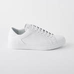 Bloke-Low Lace-Up Sneaker // White Leather (US: 9)
