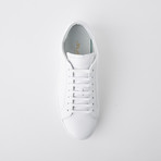 Bloke-Low Lace-Up Sneaker // White Leather (US: 8)