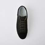 Bloke Low Lace-Up Sneaker // Black Suede (US: 10)