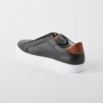 Bloke Low Lace-Up Sneaker // Black Leather (US: 11)
