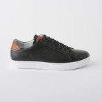 Bloke Low Lace-Up Sneaker // Black Leather (US: 7)