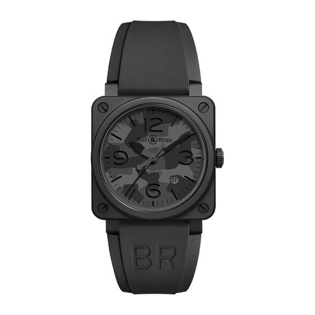 Bell & Ross Aviation Instruments Automatic // BR-03-92-BLACK-CAMO