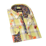 Morrow Print Button-Up Shirt // Green (3XL)