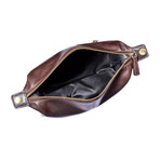 Charles Leather Toiletry Bag (Black)