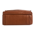 Seattle Leather Crossbody Messenger // Tan