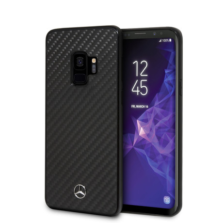 Dynamic Line Carbon Fiber Hard Case // Samsung // Black (GALAXY S9)