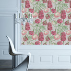 Hydrangea // Blush // Self-Adhesive Wallpaper