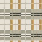 Novogratz // Paired Back Plaid // Mustard // Self-Adhesive Wallpaper