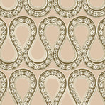 Genevieve Gorder // Sexy Serpentine Blush // Self-Adhesive Wallpaper