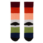 Classic Crew Socks // Wide Stripe (M)
