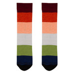 Classic Crew Socks // Wide Stripe (M)