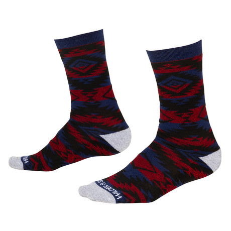 Classic Crew Socks // Native Stripe (M)