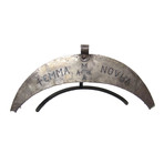 Byzantine Silver & Niello Crescent Ceremonial Pectoral