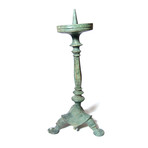 Roman Bronze Lamp With Stand // 1st - 2nd Century AD