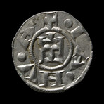 Crusader Genoa // Italy. 1139-1252 AD Silver Denaro