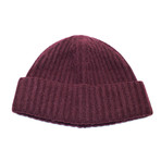 Cashmere Hat // Double Racking Stitch // 5ply (New Wine)