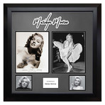 Signed + Framed Signature Collage // Marilyn Monroe