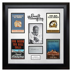 Signed + Framed Signature Collage // Ernest Hemingway