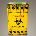 Biohazard Waste Drum Original // Custom Mini-Fridge