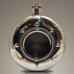 Portside Nautical Themed // Stainless Steel Liquor Flask