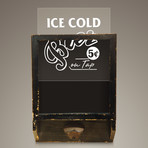 Ice Cold Beer // Sign And Bottle Opener