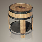 Jack Daniels Whiskey Barrel // Oversized Table