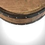 Jack Daniels Whiskey Barrel // Oversized Table