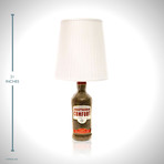 Original Liquor Bottles Lamps (Jim Beam Bourbon Whiskey)