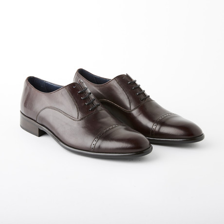 Francisco Dress Shoe // Bordeaux (Euro: 42)