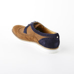 Daniel Dress Shoe // Blue + Brown (Euro: 42)