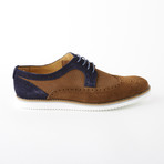 Daniel Dress Shoe // Blue + Brown (Euro: 42)