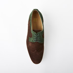 Benjamin Dress Shoe // Brown + Green (Euro: 42)