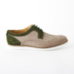 Leonardo Dress Shoe // Sand + Green (Euro: 42)