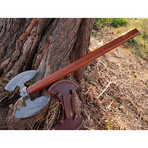 Damascus Double Head Tomahawk // 9678